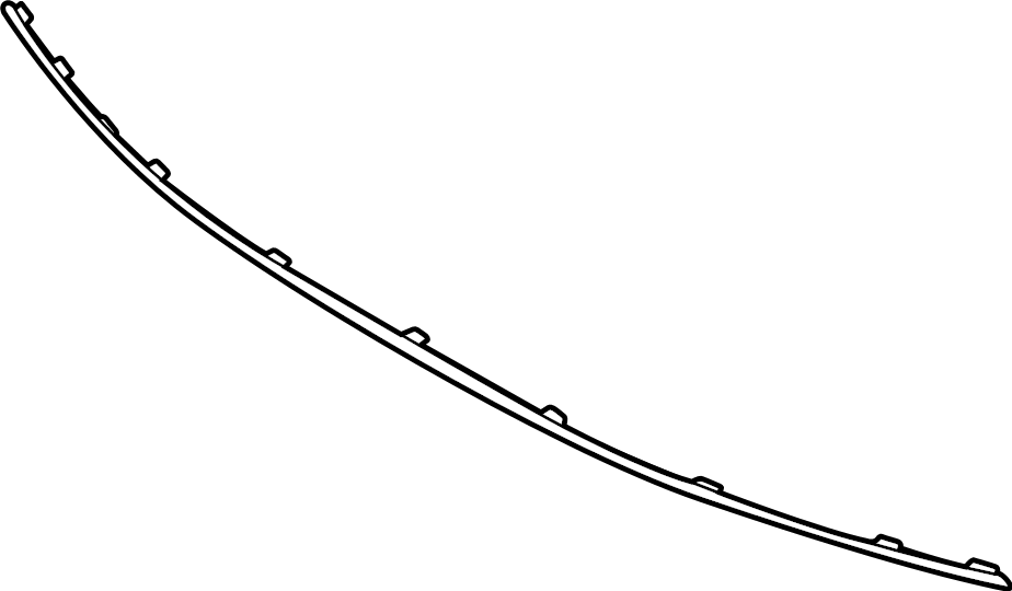 View 86618L1010 Bumper Trim (Rear, Lower) Full-Sized Product Image