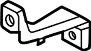 View 86636L1700 Bracket - Beam Mounting. (Rear, Lower) Full-Sized Product Image