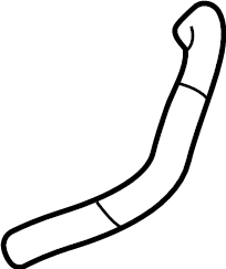 View 25435L5000 Hose. (Upper) Full-Sized Product Image
