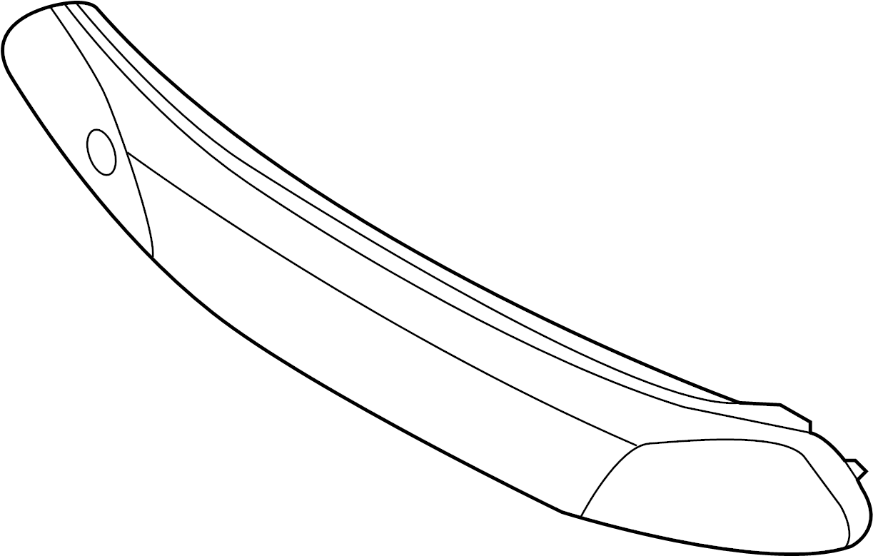 View 865194R000 Grille Molding (Upper, Lower) Full-Sized Product Image