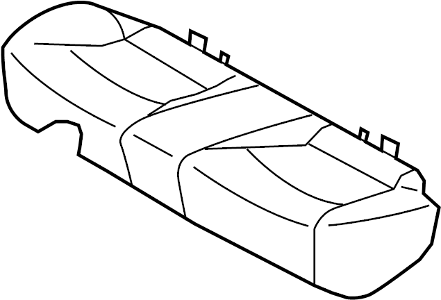 View 891604R150Y5S Seat Cover (Rear) Full-Sized Product Image