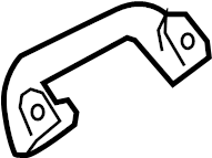 View 853403S500TX Interior Grab Bar (Front) Full-Sized Product Image