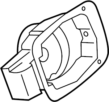 View 815953S000 Fuel Filler Housing Full-Sized Product Image
