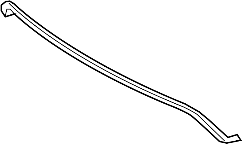 View 866804R000 Bumper Trim (Rear, Lower) Full-Sized Product Image