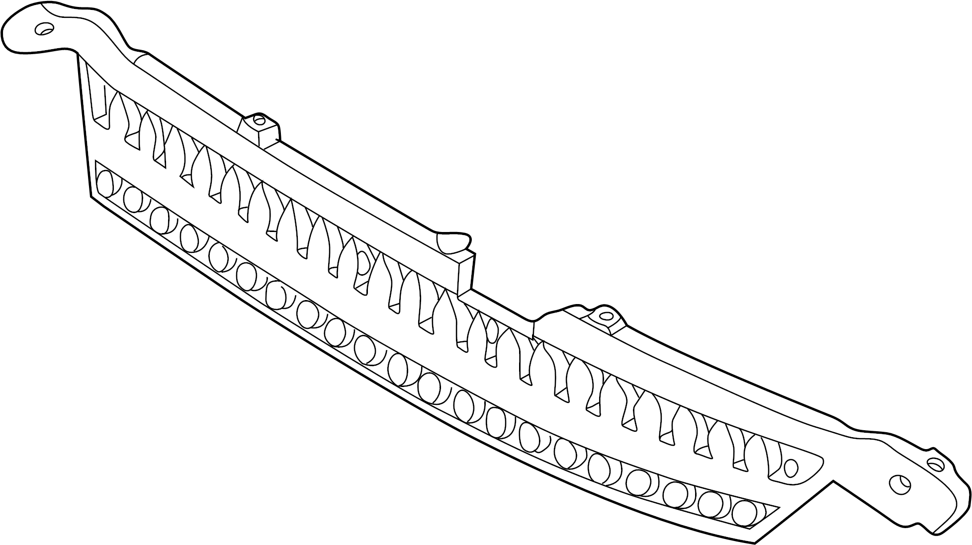 View 865602C000 Grille (Front, Upper, Lower) Full-Sized Product Image