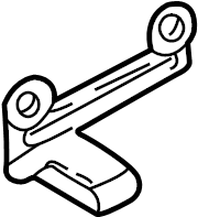 View 2901137301 Vapor Canister Purge Solenoid Bracket Full-Sized Product Image