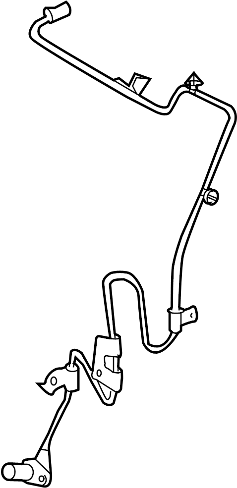 View 956702C800 ABS Wheel Speed Sensor (Right, Front) Full-Sized Product Image