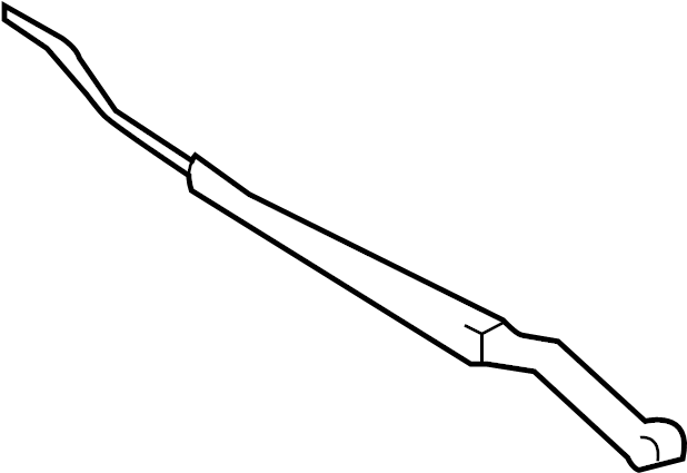 View 983112C002 Windshield Wiper Arm (Front) Full-Sized Product Image