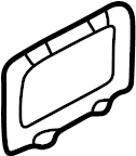 View 817532C000LK COVER-T/GATE TRIM PNL BLANKING (RICH BLACK) Full-Sized Product Image
