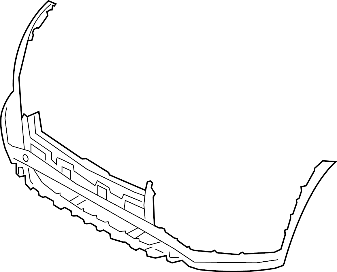 View 86550S8010 Bumper Cover (Front, Lower) Full-Sized Product Image