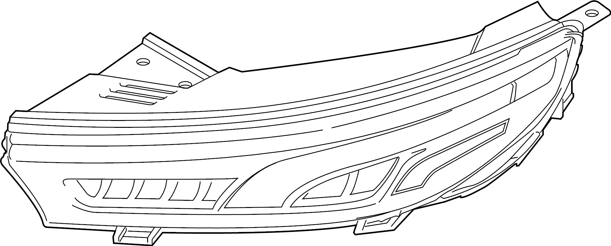 View 92207S8010 Daytime Running Light (Left) Full-Sized Product Image