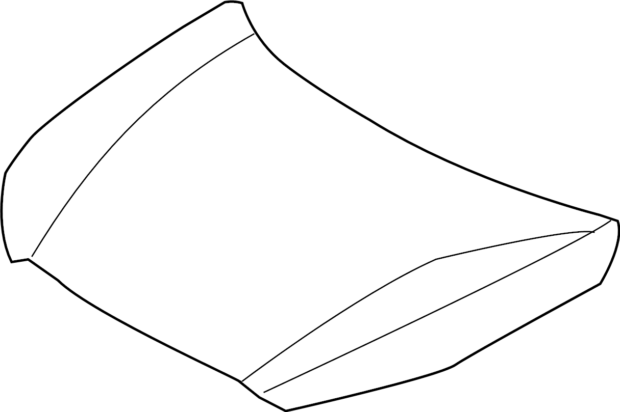 View 66400S8000 Hood Panel Full-Sized Product Image