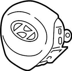 View 80100S8500NNB Steering Wheel Air Bag Full-Sized Product Image