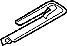 View 89517S8010NNB Seat Track Cover (Left, Rear) Full-Sized Product Image