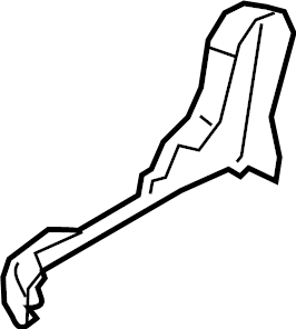 View 89293S8000WDN Seat Frame Trim Panel (Right, Lower) Full-Sized Product Image