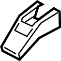 View 89E31S8500NNB Seat Track Cover (Left) Full-Sized Product Image