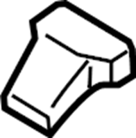View 89C45S8500NNB Seat Track Cover (Front) Full-Sized Product Image