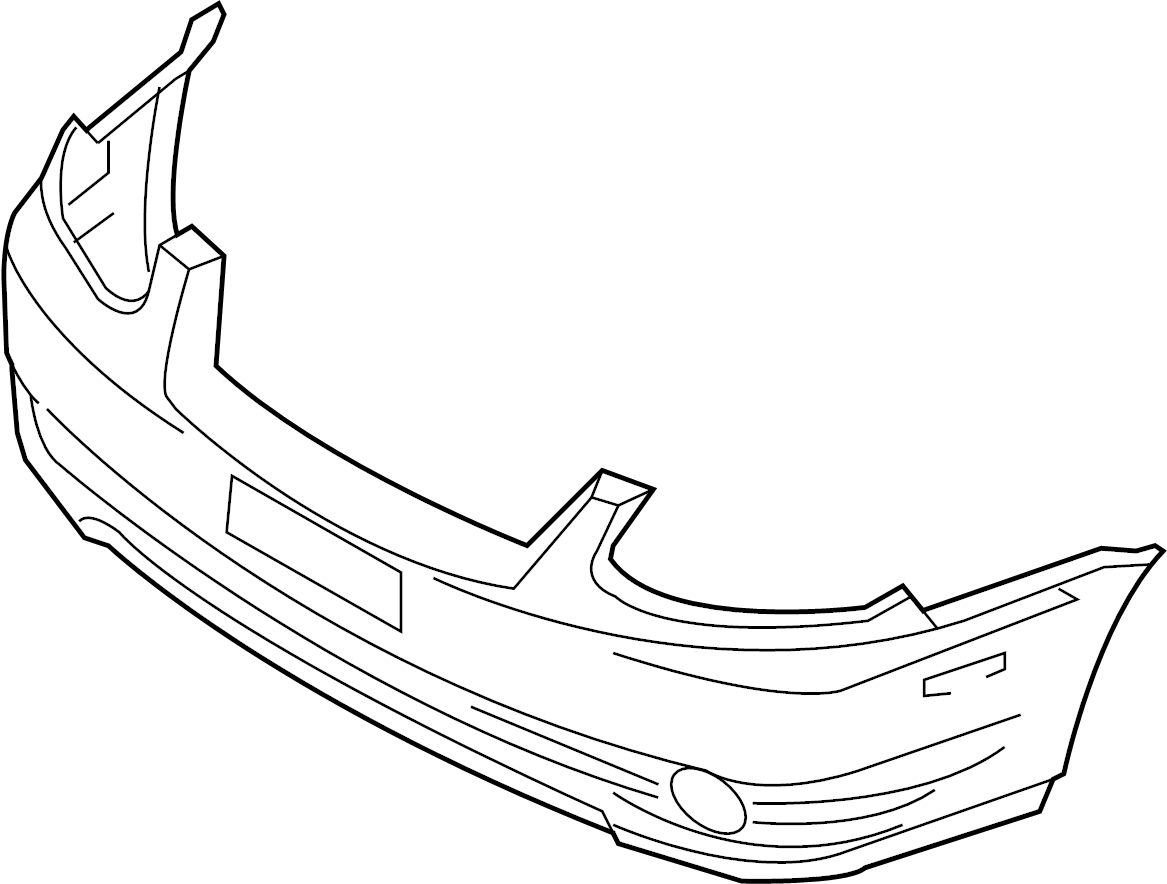 View 8651125660 Bumper Cover (Front, Lower) Full-Sized Product Image
