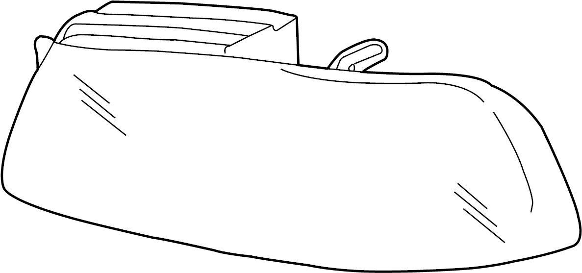 View 9210125050 Headlight Assembly (Left) Full-Sized Product Image