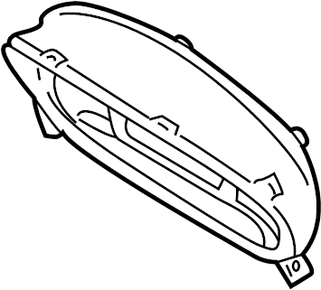 View 9411025000 Instrument Cluster Bezel Full-Sized Product Image