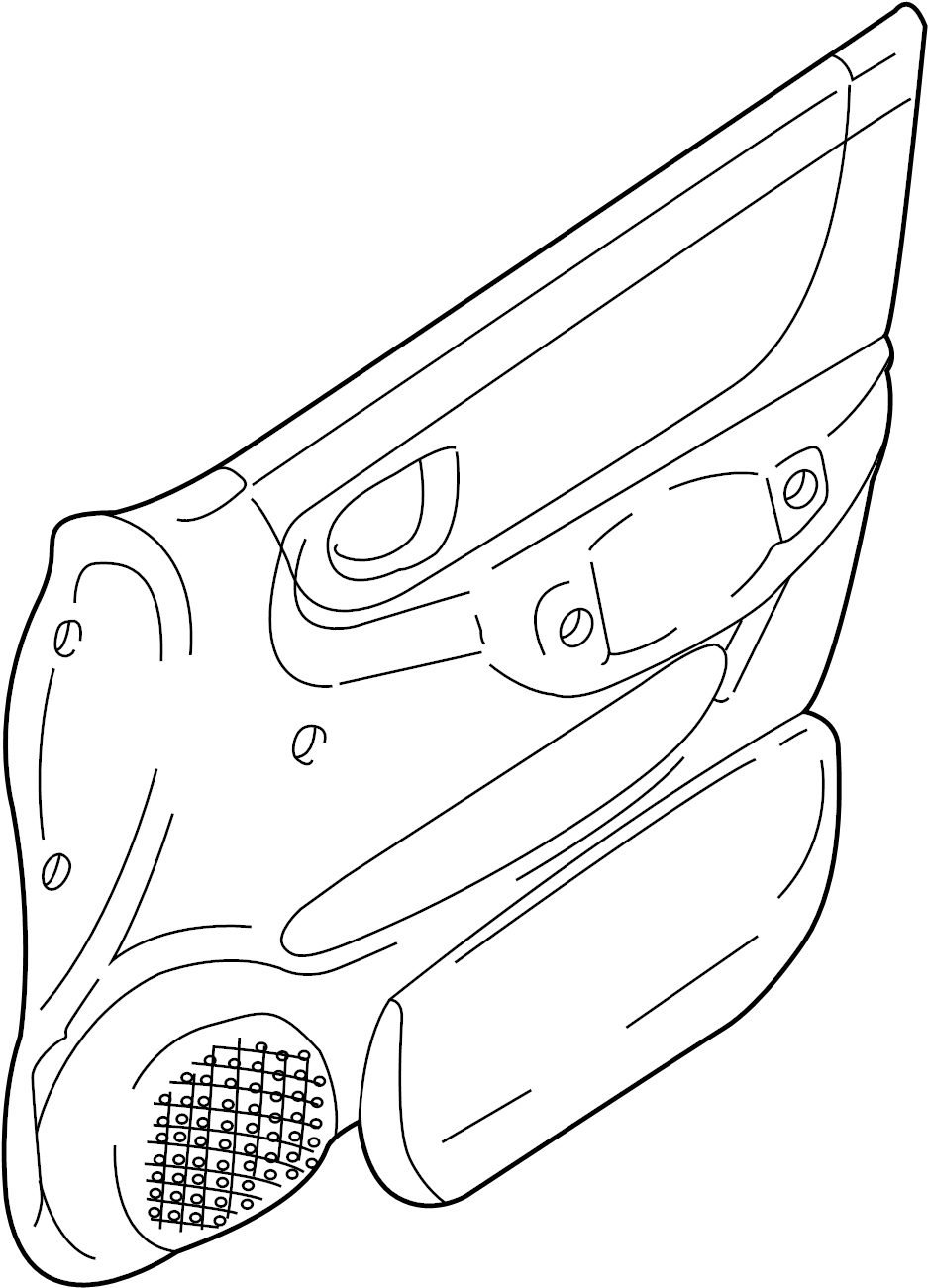 View 8237025000ZE Door Trim Panel Pocket (Left) Full-Sized Product Image
