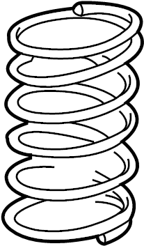 View 5533025500DS Coil Spring (Rear) Full-Sized Product Image