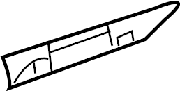 View 8661625600 Bumper Cover Bracket (Right, Rear, Upper, Lower) Full-Sized Product Image