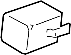 View 955501E000 FLASHER MODULE-TURN. FLASHER MODULE-TURN SIGNAL Full-Sized Product Image