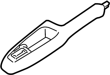 View 827101E061WK Interior Door Pull Handle (Left, Front) Full-Sized Product Image