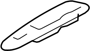 View 837201E000AR Interior Door Pull Handle (Rear) Full-Sized Product Image