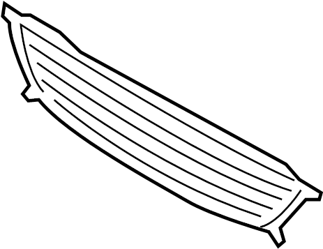 View 865611R010 Grille (Front, Lower) Full-Sized Product Image
