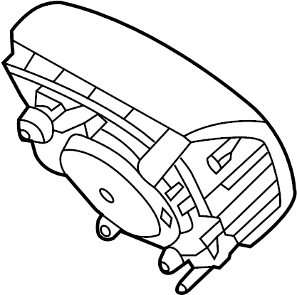 View 569001R500RY Steering Wheel Air Bag Full-Sized Product Image