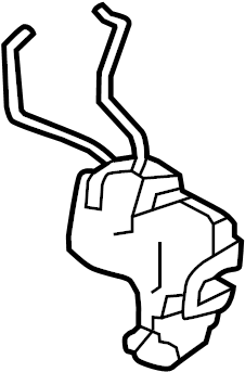 View 813201R140 Actuator. Latch. Lock. (Right, Front) Full-Sized Product Image
