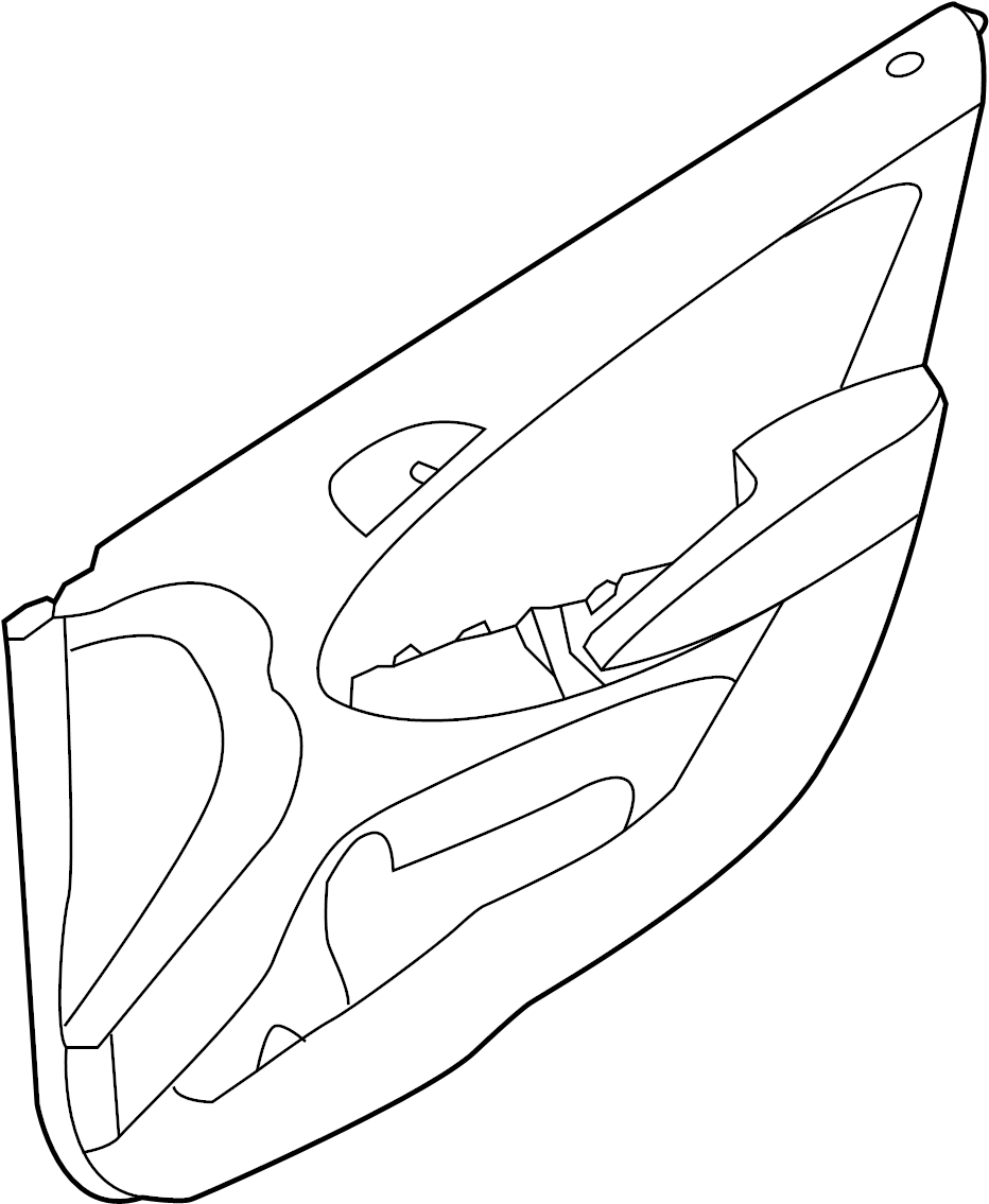 View 823081R110SAR Door Interior Trim Panel (Right, Front) Full-Sized Product Image