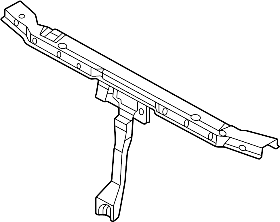 View 8419039000 Radiator Support Tie Bar (Upper) Full-Sized Product Image