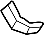 View 8475839000 Instrument Panel Brace (Left, Lower) Full-Sized Product Image