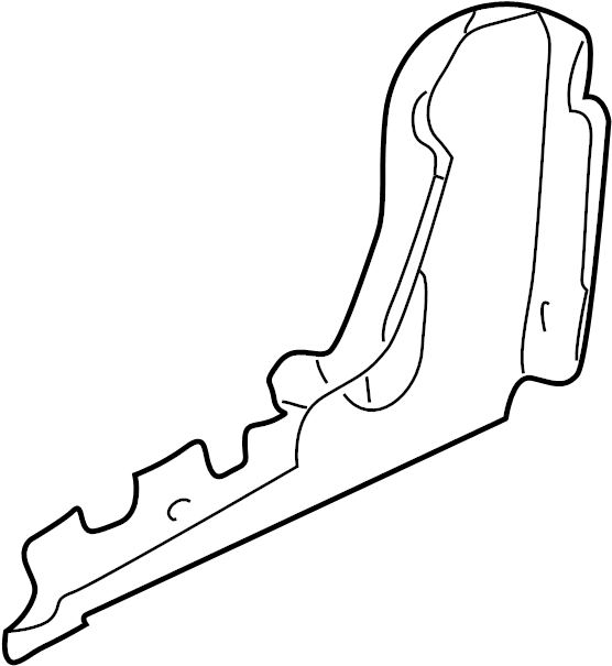 View 8827138302LK Seat Trim Panel (Right, Front) Full-Sized Product Image