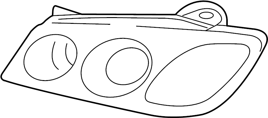 View 921023L351 Headlight Assembly (Right) Full-Sized Product Image