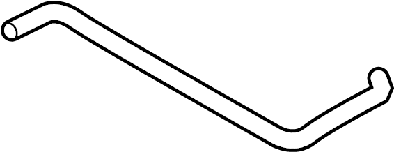 View 254143L500 Radiator Coolant Hose (Upper) Full-Sized Product Image