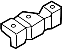 View 371303K201 Bracket. Battery. Stay. (Upper) Full-Sized Product Image