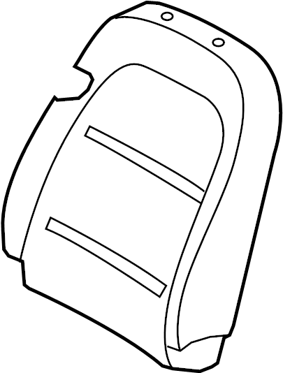 View 884803L402A9Q Seat Back Cushion Cover (Front, Rear) Full-Sized Product Image