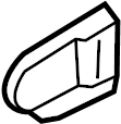 View 826103L000 Interior Door Handle (Left) Full-Sized Product Image