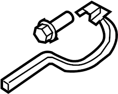 View 792203L000 Deck Lid Hinge (Right) Full-Sized Product Image
