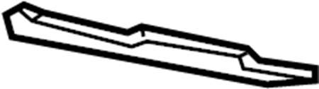 View 865713L700 Bumper Cover Bracket (Left, Upper, Lower) Full-Sized Product Image