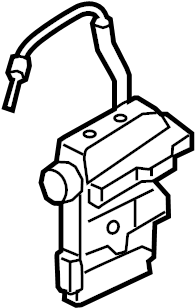 View 813103V000 Actuator. Lock. Latch. (Left, Front) Full-Sized Product Image