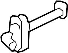 View 794903V000 Door Check (Right, Rear) Full-Sized Product Image
