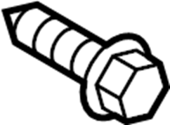 View W721157S450 Tail Light Screw Full-Sized Product Image