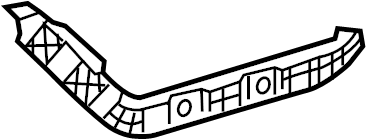 View 866133V000 Bumper Cover Bracket (Left, Rear, Upper, Lower) Full-Sized Product Image