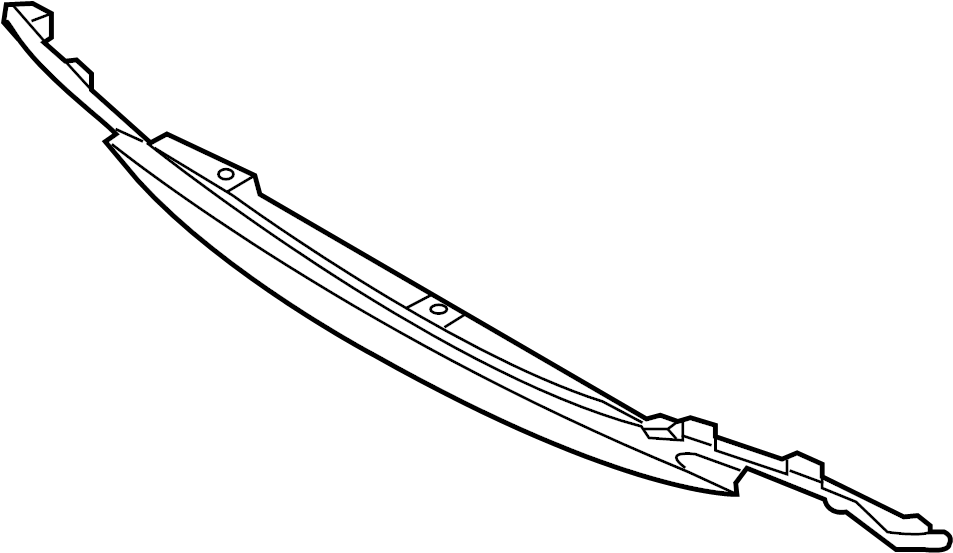View 866123V600 Bumper Cover (Rear, Lower) Full-Sized Product Image
