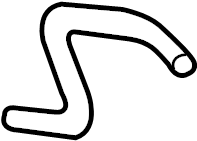 View 254122D150 Radiator Coolant Hose (Upper, Lower) Full-Sized Product Image